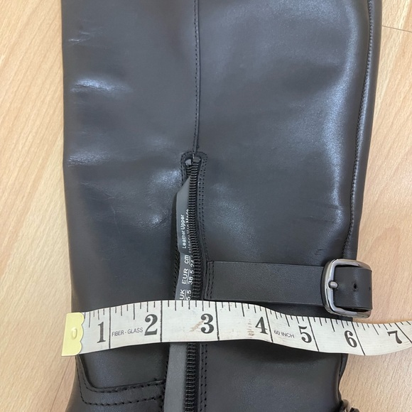 Franco Sarto Padova woman’s black knee-high wide calf new inbox boots Size 8 - Picture 13 of 16